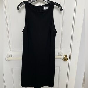 DKNY Classic Black Midi Dress